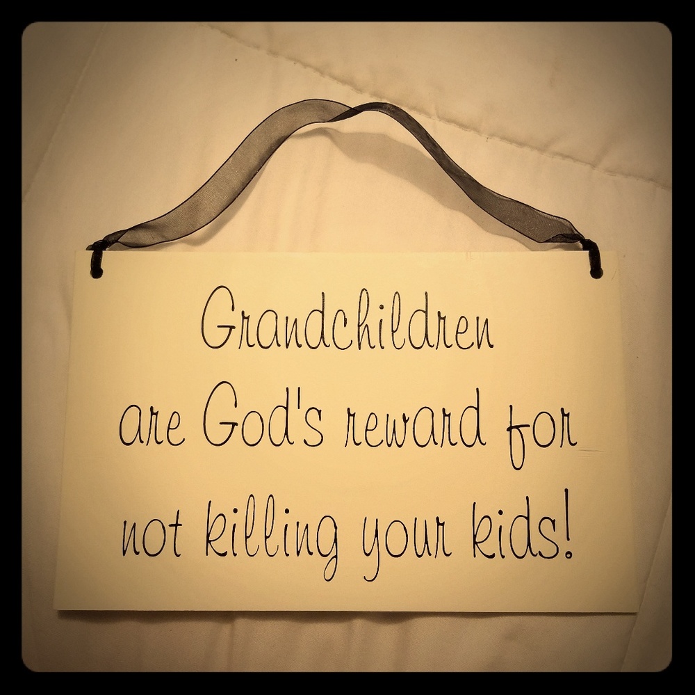 Free With Purchase- Funny Grandparent- home deco